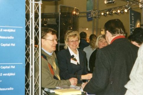 Matkamessuilla Hautala, Mkel, Miettinen