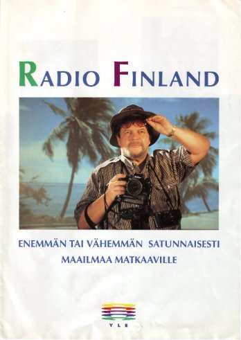 Satunnaisen matkailijan esitteen kansi